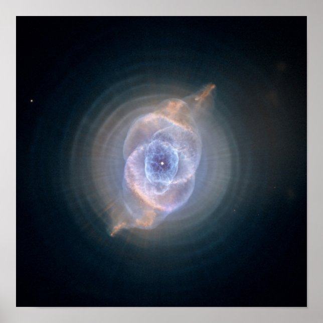 Affiche NASA - The Cat's Eye Nebula (Devant)