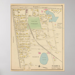 Affiche Nashua, Ward 68