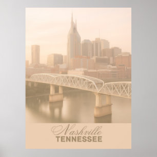 Affiche Nashville, Tennessee
