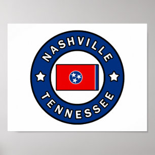 Affiche Nashville Tennessee