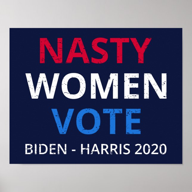 Affiche Nasty Women Vote I (Devant)