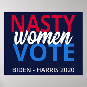 Affiche Nasty Women Vote II