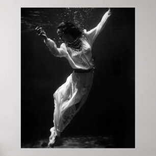 Affiche Natation Avec Dauphins : 1939