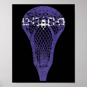 Affiche Nation Iroquois Lacrosse Drapeau Lax Tee Premium
