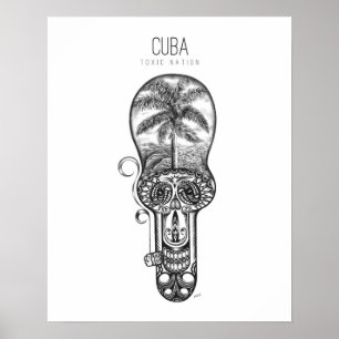 Affiche Nation toxique de Cuba