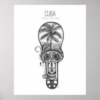 Affiche Nation toxique de Cuba