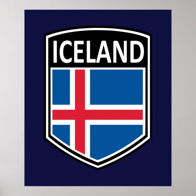 Affiche National - Islande (Devant)