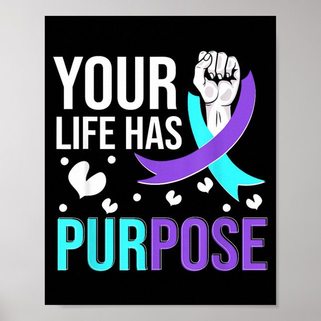 Affiche National prevention awareness month warrior  (Devant)