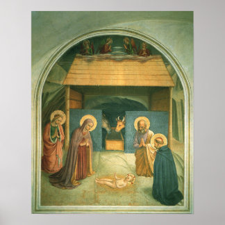 Affiche Nativité de Fra Angelico