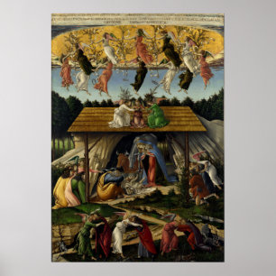 Affiche Nativité mystique par Sandro Botticelli