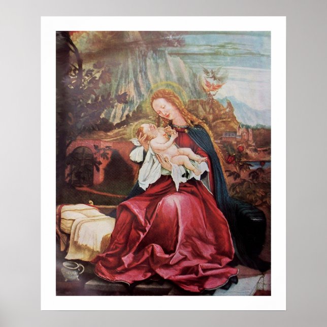 AFFICHE NATIVITY WITH ANGELS - MAGIC OF CHRISTMAS (Devant)