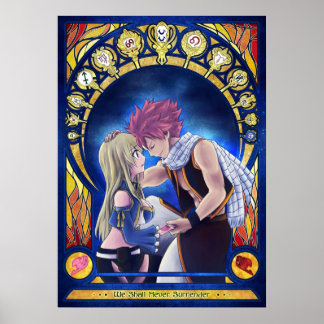 Affiche Natsu et Lucy