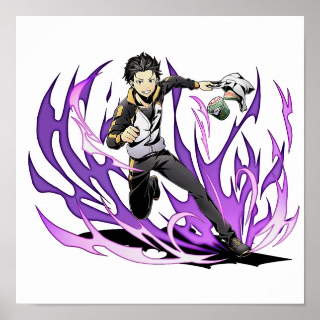 Affiche Natsuki Subaru ReZERO Commencer la vie dans un aut (Devant)