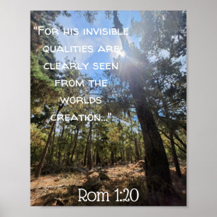 Affiche Nature avec une belle écriture