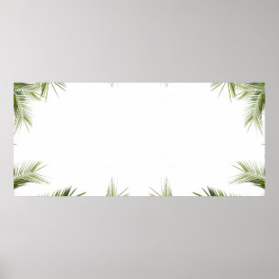 Affiche Nature de l'arbre de feuille de bureau