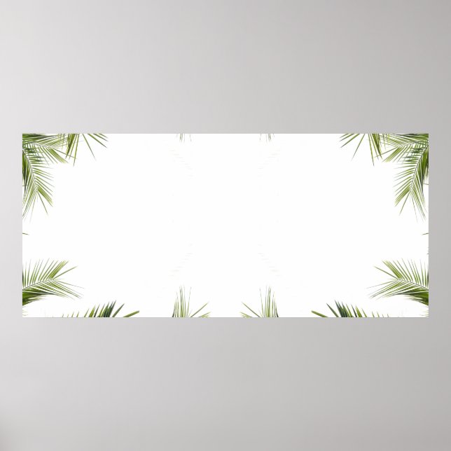 Affiche Nature de l'arbre de feuille de bureau (Devant)