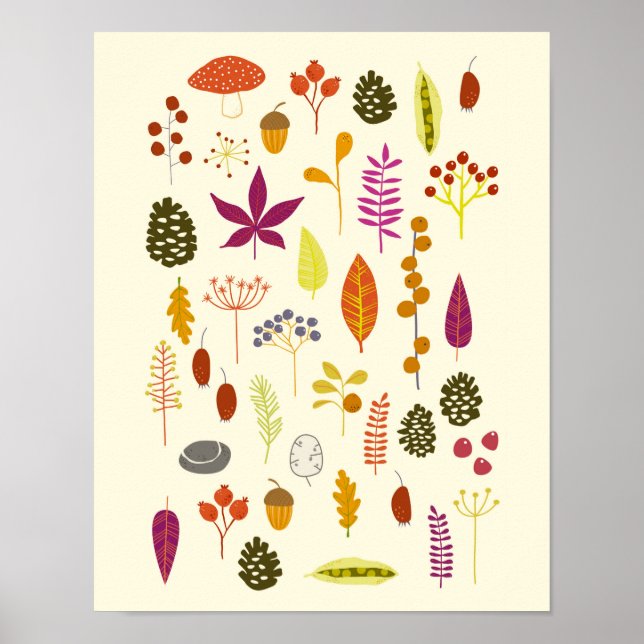 Affiche Nature des bois (Devant)