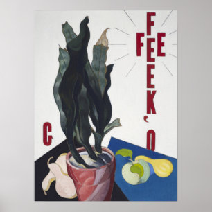 Affiche Nature en forme, O'Keeffe par Charles Demuth