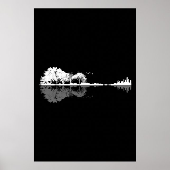 Affiche Nature Guitar (Devant)