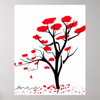 Affiche Nature in Red