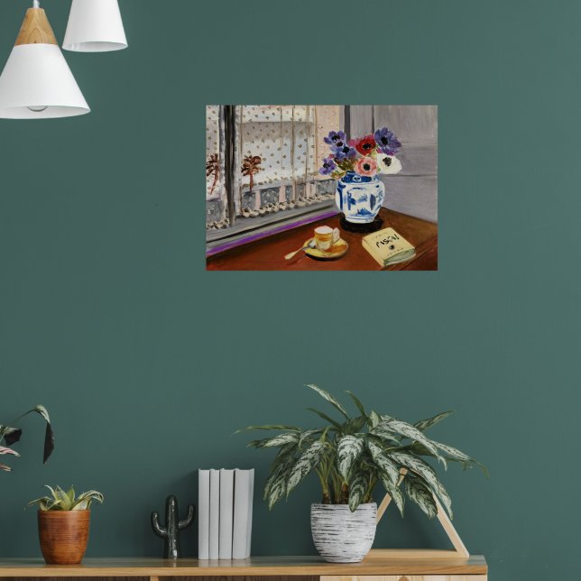 Affiche Nature morte avec les Pensées de Pascal, (Salon 1)