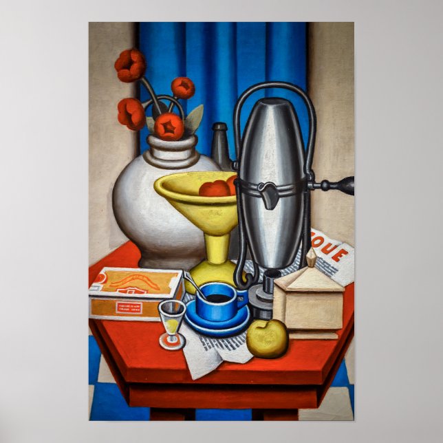Affiche Nature morte | Jean Metzinger | (Devant)