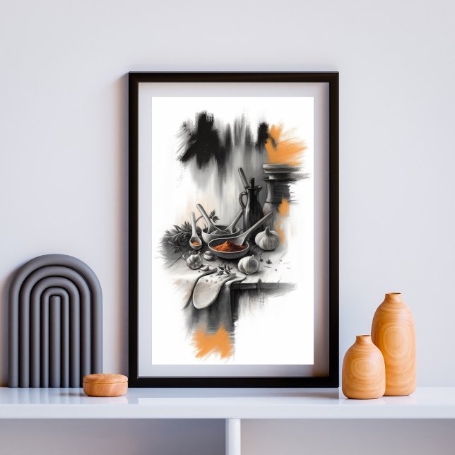 Affiche Nature morte Midnight Spice (Créateur téléchargé)