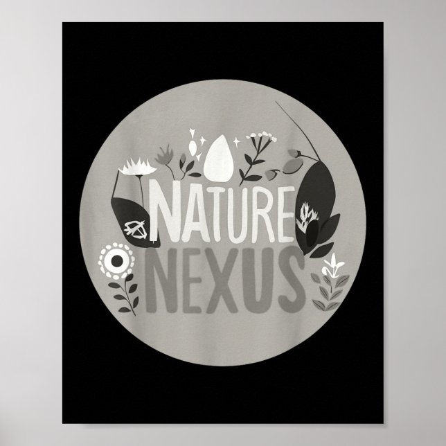 Affiche Nature Nexus - Nature Harmonieuse Pour P De l'envi (Devant)