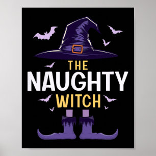 Affiche Naughty Halloween Witch Group Costume correspondan