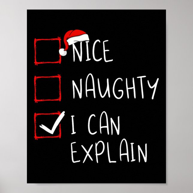 Affiche Naughty I (Devant)
