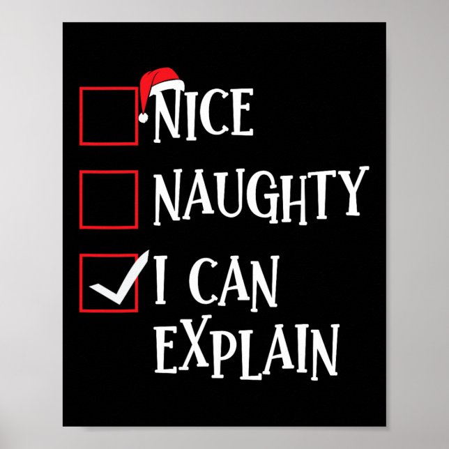 Affiche Naughty I (Devant)