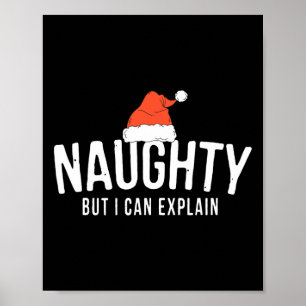 Affiche Naughty Mais Je Peux Expliquer Drôle Couples De No