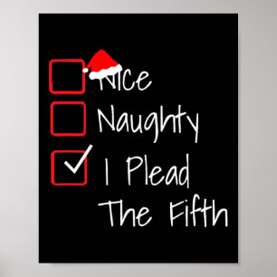 Affiche Naughty Nice J'Ai Mené La Cinquième Fantaisie Noir