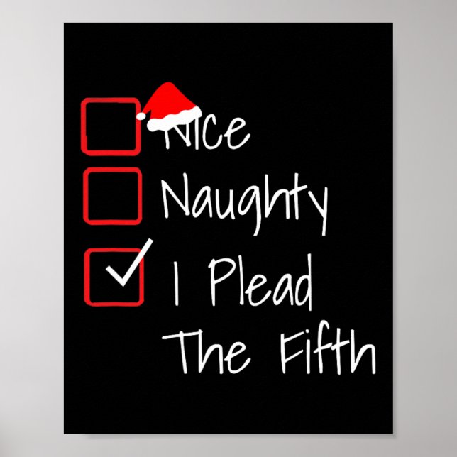 Affiche Naughty Nice J'Ai Mené La Cinquième Fantaisie Noir (Devant)