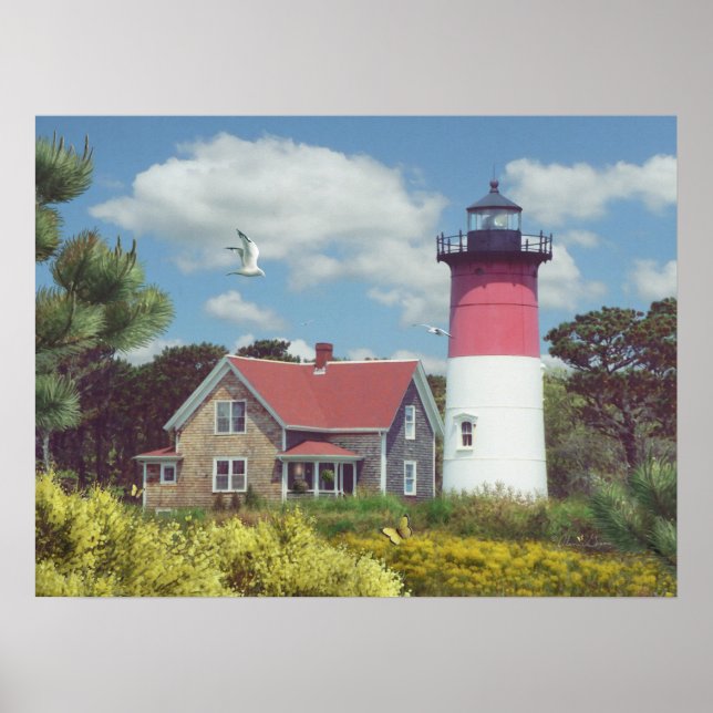 Affiche "Nauset Light" d'Alan Giana (Devant)