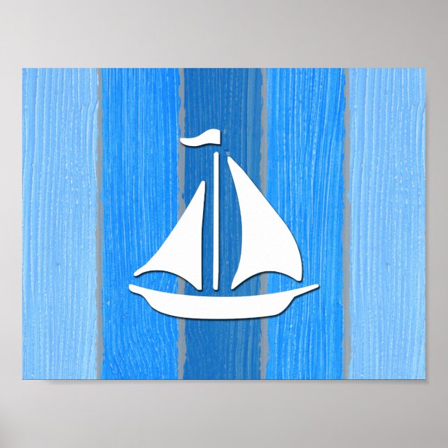 Affiche Nautical themed design (Devant)