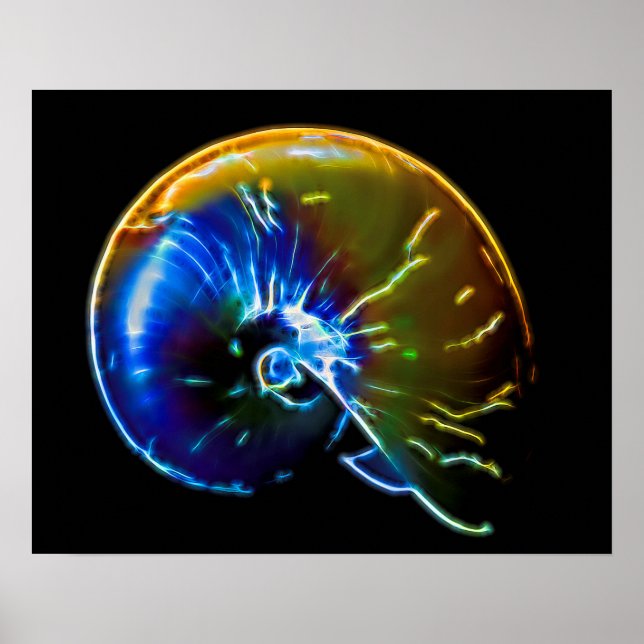 Affiche Nautilus électrique (Devant)