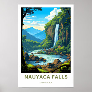 Affiche Nauyaca Falls Costa Rica Imprimer