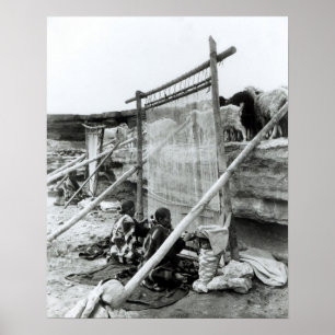 Affiche Navajo weavers, c.1914