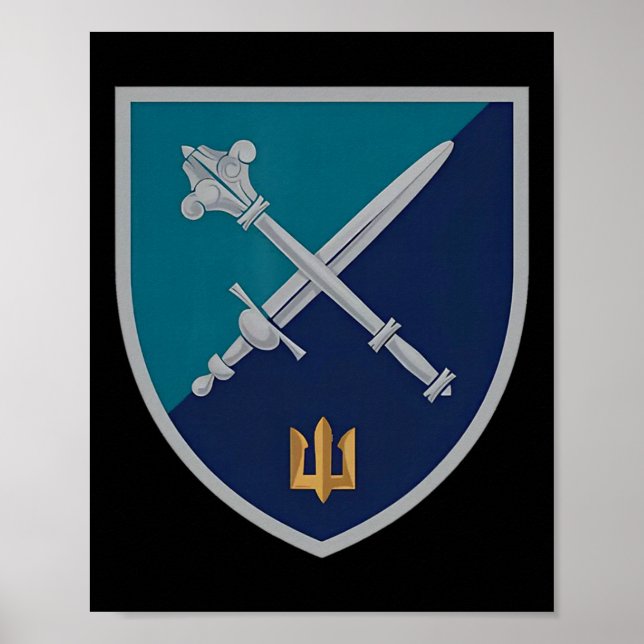 Affiche Naval Infantry Corps Command (ukraine) Ukrainian M (Devant)