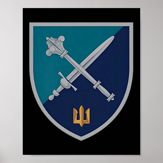 Affiche Naval Infantry Corps Command (ukraine) V2 Ukrainia (Devant)