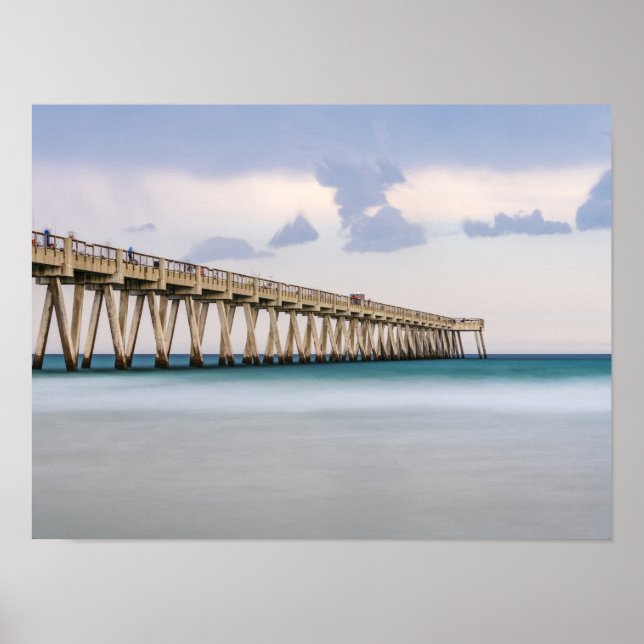 Affiche Navarre Beach Fishing Pier (Devant)