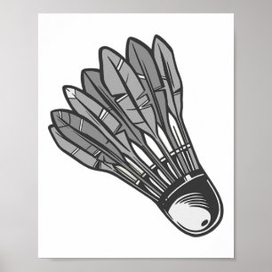 Affiche Navette Badminton Love Team Player Coach 1