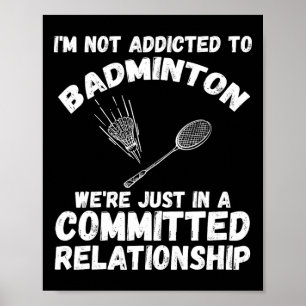 Affiche Navette Badminton Player 1