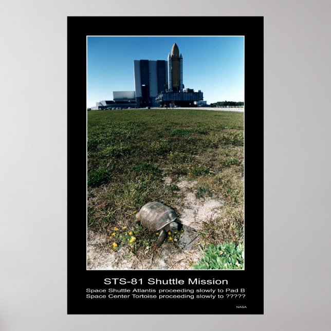 Affiche Navette KSC-96EC-1344 (Devant)