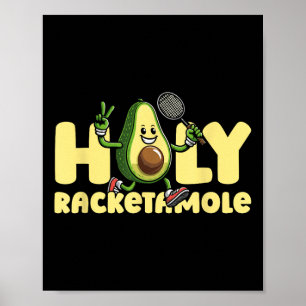 Affiche Navette Racket - Team Badminton Avocado Holy Racke