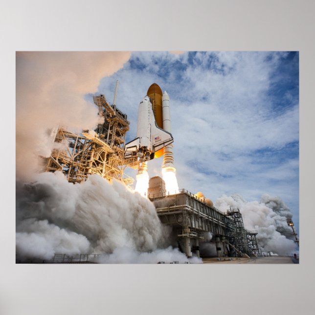 Affiche Navette spatiale Atlantis (Devant)