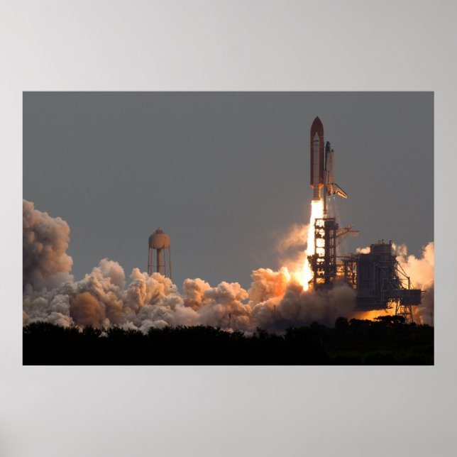 Affiche Navette spatiale Atlantis (Devant)