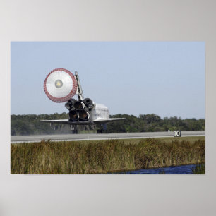 Affiche navette spatiale Atlantis dévoile son traîneau 2