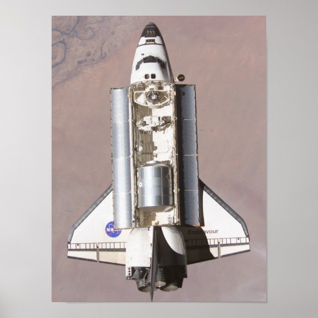 Affiche Navette spatiale Endeavor (STS-111) (Devant)